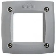 FUMAGALLI LETI 100 SQUARE ST LED 3W GX53 ugradbena vanjska zidna svjetiljka siva