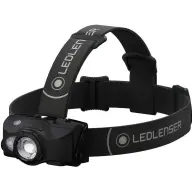 LEDLENSER MH8 rechargeable headlamp black-grey