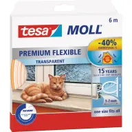 TESA Vrata i ablaktömítő traka 9 mm x 6 m "tesamoll® Premium Flexible" providno