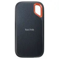 SANDISK 500GB Extreme Portable V2 USB 3.1 + USB 3.1 Type C Black SDSSDE61-500G-G25