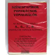 5-8. razreda raznobojan papírkészlet