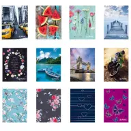 HERLITZ 09092149 kapcsos 10 betétes 12 design bankkártyatartó