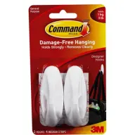 3M Command W17081 ragasztócsíkkal oval 2pcs hanger
