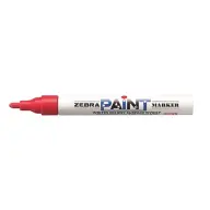 ZEBRA Paint marker Lakkmarker 3 mm piros