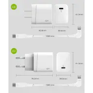 SILICON POWER QM10 Charger EU 18W white