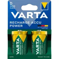 VARTA Recharge góliát akku (D) 3000mAh 2db