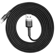 BASEUS USB Lightning Punjač / podatkovni kabel Crno 2m CALKLF-CG1