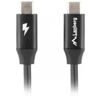 LANBERG USB 2.0 Type C veza Crno 1m CA-CMCM-40CU-0010-BK