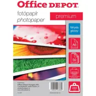 OFFICE DEPOT OD112260 Premium sjajno fotopapir 240g A6 (50 lap)