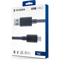 BIGBEN 5-meter PS5 USB cable black