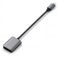 SATECHI USB 2.0 Type C Jack transformator Siva 15cm ST-UCAPDAM