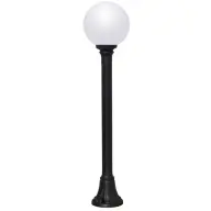 FUMAGALLI MIZAR/250 LED 6W 4K E27 outdoor post light opal/black