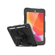HAFFNER iPad 10.2 (2019/2020) ütésálló védőtok 360 fokos védelemmel fekete OEM