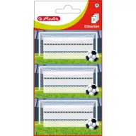 HERLITZ Foci mintás füzetcímke 9 darabos