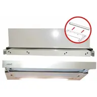 CATA TF-2003/70 LED DURALUM Páraelszívó teleszkópos inox