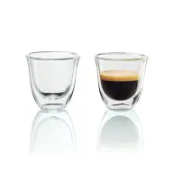 DELONGHI DLSC310 Espresso set šalica 2 kom duplafalu termostabilan 300°C 60 ml providno