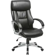 ANTARES Diamond II PU-textilbőr főnöki armchair black