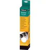 FELLOWES 10 mm plastic binding comb for 41-55 sheets white 25 pcs