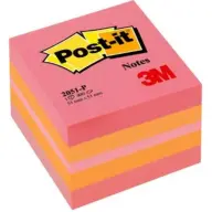 3M POSTIT Öntapadó jegyzettömb 51x51 mm 400 lap kiegyensúlyozott színek V3