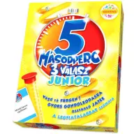 5 másodperc 3 válasz Junior társasjáték