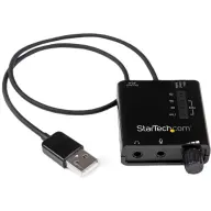 STARTECH ICUSBAUDIO2D USB Stereo Audio Adapter External Sound Card