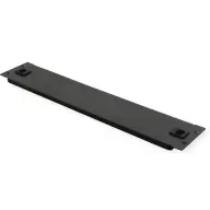 ROLINE 19" Blank Panel Snap-in 2U Metal RAL 9005 black