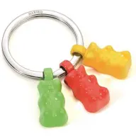 TROIKA Haribo figurás kulcstartó