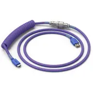 GLORIOUS Nebula USB-C Spirálkábel lila