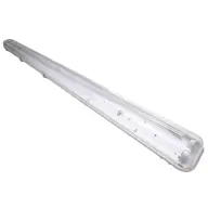 IRIS WP-JF236LED T8 LED-Röhrenleuchte für Leuchtstoffröhre vorbereitet staub- und feuchtigkeitsgeschützt IP65 120cm