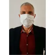 Mosható textil szájmaszk orvosi felhasználásra alkalmas 100% pamut gumipánttal