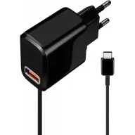 CELLECT HS-47 12W Umrežavanje punjač USB-C fix sa kabelom 2.4A crno
