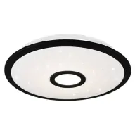 TRIO LIGHTING 679114232 Okinawa LED-Deckenleuchte mit Fernbedienung schwarz