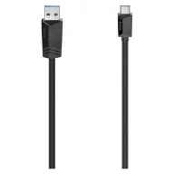 HAMA USB 3.0 USB 3.0 Type C transformator Crno 75cm 200651