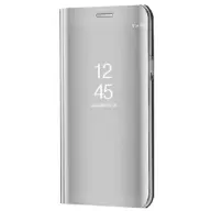 ZONE Smart View Cover Oldalra nyíló tok hívás mutatóval Samsung Galaxy A52/A52 5G/A52s 5G ezüst