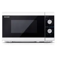 SHARP YC-MG01EW digital grill microwave oven 800 W / 1000 W 20 l white / black