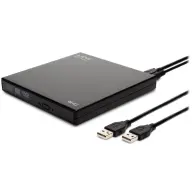 SAVIO AK-43 External Slim CD/DVD R/RW USB Drive crno