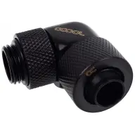 ALPHACOOL 17230 Eiszapfen 13/10mm compression fitting 90° rotatable G1/4 - black