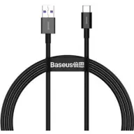 BASEUS USB 2.0 Type C transformator Crno 1m CATYS-01