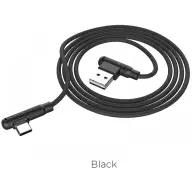 HOCO USB 2.0 Type C USB Converter Black 1m HC723741
