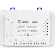 SONOFF SON-REL-4CHP-R3 4CH PRO (R3) Wi-Fi-s és RF-es időzíthető kapcsoló relé négy áramkörhöz