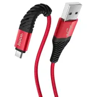 HOCO USB Micro USB transformator Crvena 1m HC710550