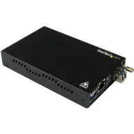 STARTECH Gigabit Ethernet Copper-to-Fiber Media Converter - SM LC - 10 km