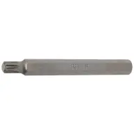 BGS TECHNIC 4773 Behajtófej Hossz 100 mm Extern sechseckig 10 mm (3/8") Ékprofil (RIBE) M8