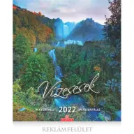 CSG Naptár fali Vízesések 2022