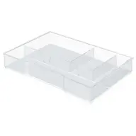 LEITZ Rendszerező tálca Plus/Wow Cube fiókos irattárolókhoz áttetsző