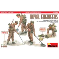 MINIART 1/35 Angol mérnöki alakulat különleges kiadás katonai figura modell