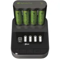 GP P461 Recyko Pro Dock Ladegerät + ReCyko Stift akku (AA) 2700mAh 4pcs