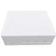 NIKOMAX NMF-WO4-BLANK-CS-WT Optical fiber surface mount box