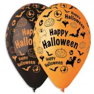 Léggömb 30 cm "Happy Halloween"