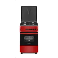NOVACOOK F5S40G2 R Tűzhely gázos A 57 l piros